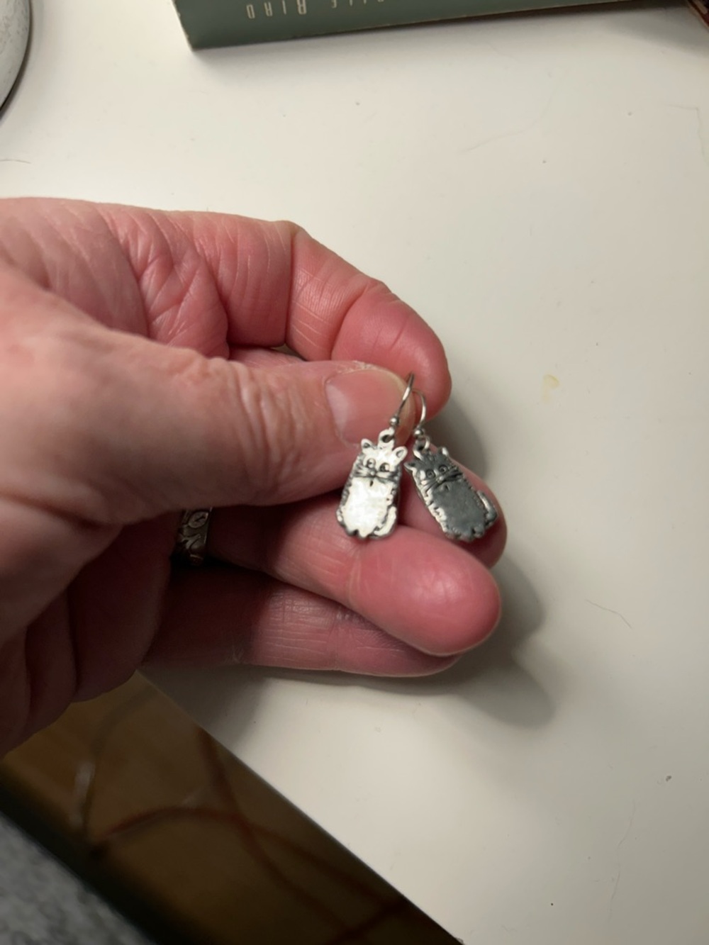 Cat earrings
